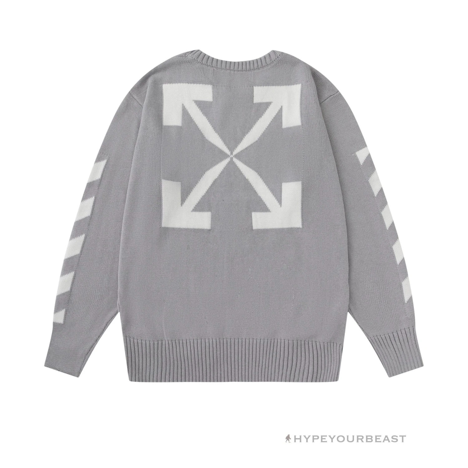 Off-White Shirt Grey White 11 Off-White Shirt Grey White - Image 11