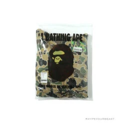 BAPE Shark Head STA Star Camouflage Hoodie 'YELLOW' -Fusion Wear Shop a0f75697