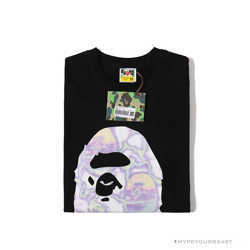 BAPE Great Ape Head Symphony Lightning Tee Shirt 'BLACK' 11 BAPE Great Ape Head Symphony Lightning Tee Shirt 'BLACK' - Image 11