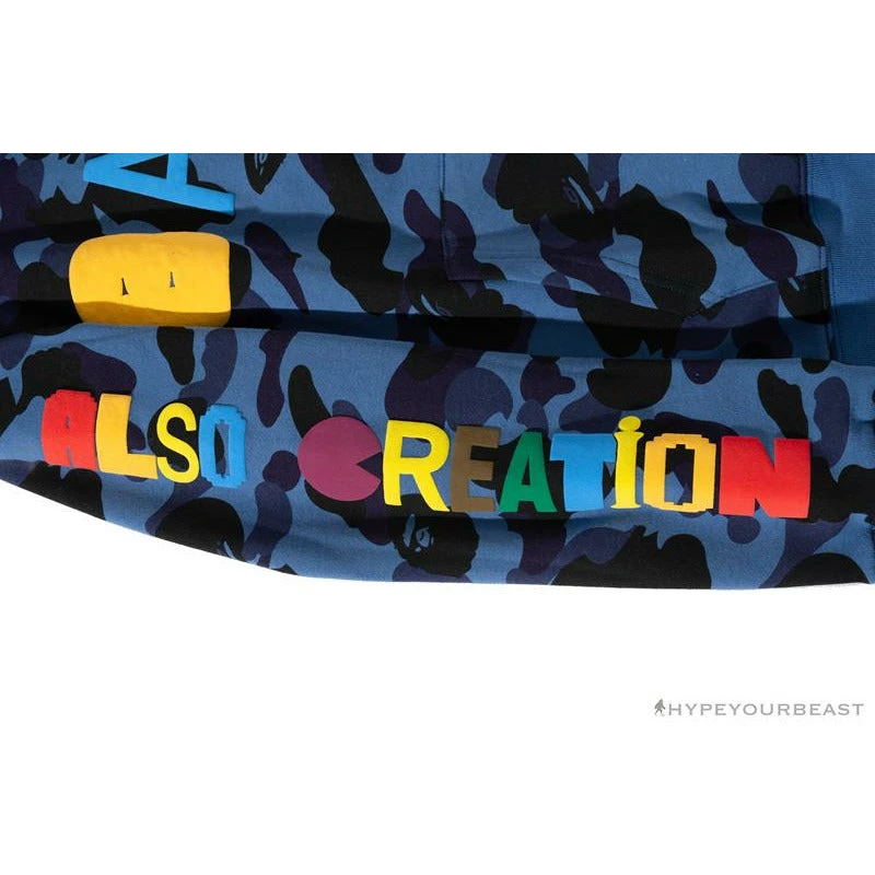 BAPE X Readymade Tiger Head Foam Camouflage Hoodie 'BLUE' 12 BAPE X Readymade Tiger Head Foam Camouflage Hoodie 'BLUE' - Image 12