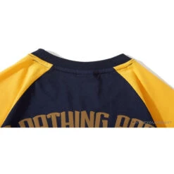 BAPE Japanese Ninja Ape Man Raglan Sleeve Color Block Tee Shirt 'YELLOW' 26 BAPE Japanese Ninja Ape Man Raglan Sleeve Color Block Tee Shirt 'YELLOW' -Fusion Wear Shop a71704e0