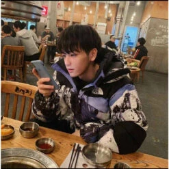 TNF X Supreme Jacket Blue -Fusion Wear Shop a75ebb86copy