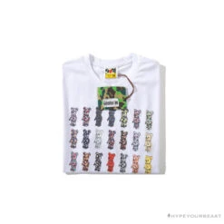 BAPE Violent Bear Collaboration 28th Anniversary Camouflage Tee Shirt 'WHITE' -Fusion Wear Shop a7b22bc9