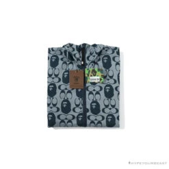 BAPE X COACH Co-Branded Grey-Blue Hoodie -Fusion Wear Shop a7f0ab04