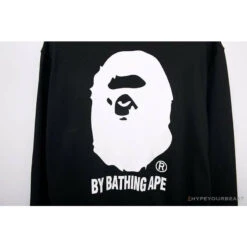 BAPE Behind The Great Ape-Man Head Long Sleeve Shirt 'BLACK' 12 BAPE Behind The Great Ape-Man Head Long Sleeve Shirt 'BLACK' -Fusion Wear Shop a8e67a96