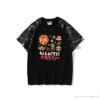 BAPE Baby Milo Galaxy Astronaut Luminous Tee Shirt 'BLACK'