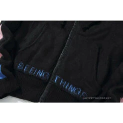 Off White Hoodie Blue Pink -Fusion Wear Shop abc26254