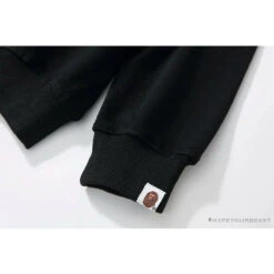 BAPE X Bathing Ape Head Long Sleeve Shirt 'BLACK' -Fusion Wear Shop ad38da22