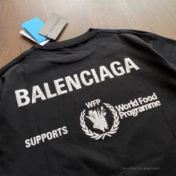 BCG Support Word Food Programme Tee Shirt Black -Fusion Wear Shop ad3c6b27