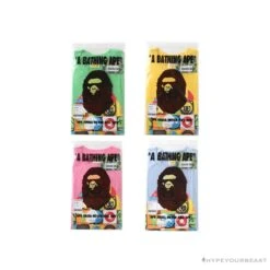 BAPE Baby Milo Color Square Ape Head Tee Shirt 'BLUE' -Fusion Wear Shop ad7143cc