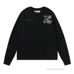 Off White Shirt Bear - Black