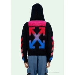 Off White Hoodie Blue Pink -Fusion Wear Shop afc79d2e