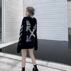 Off White Hoodie Vincent Van Gogh Black 11 Off White Hoodie Vincent Van Gogh Black -Fusion Wear Shop b1e8e633