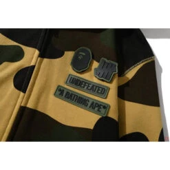 Bape Camo Hoodie Yellow -Fusion Wear Shop b557b149