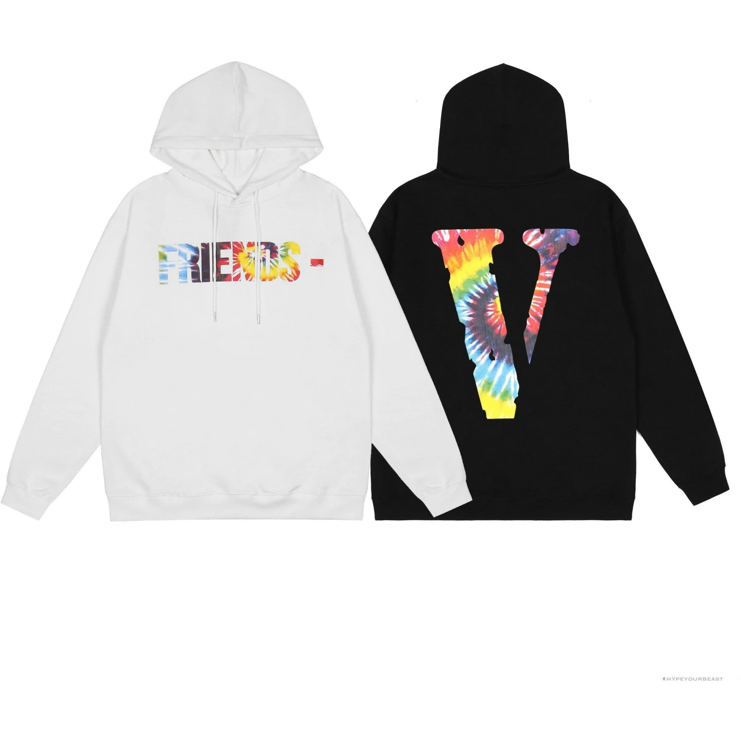 Vlone Friends Hoodie Black 3 Vlone Friends Hoodie Black - Image 3