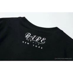 BAPE NYC New York Limited Purple Camouflage Ape Head Tee Shirt 'BLACK' -Fusion Wear Shop b88207dd