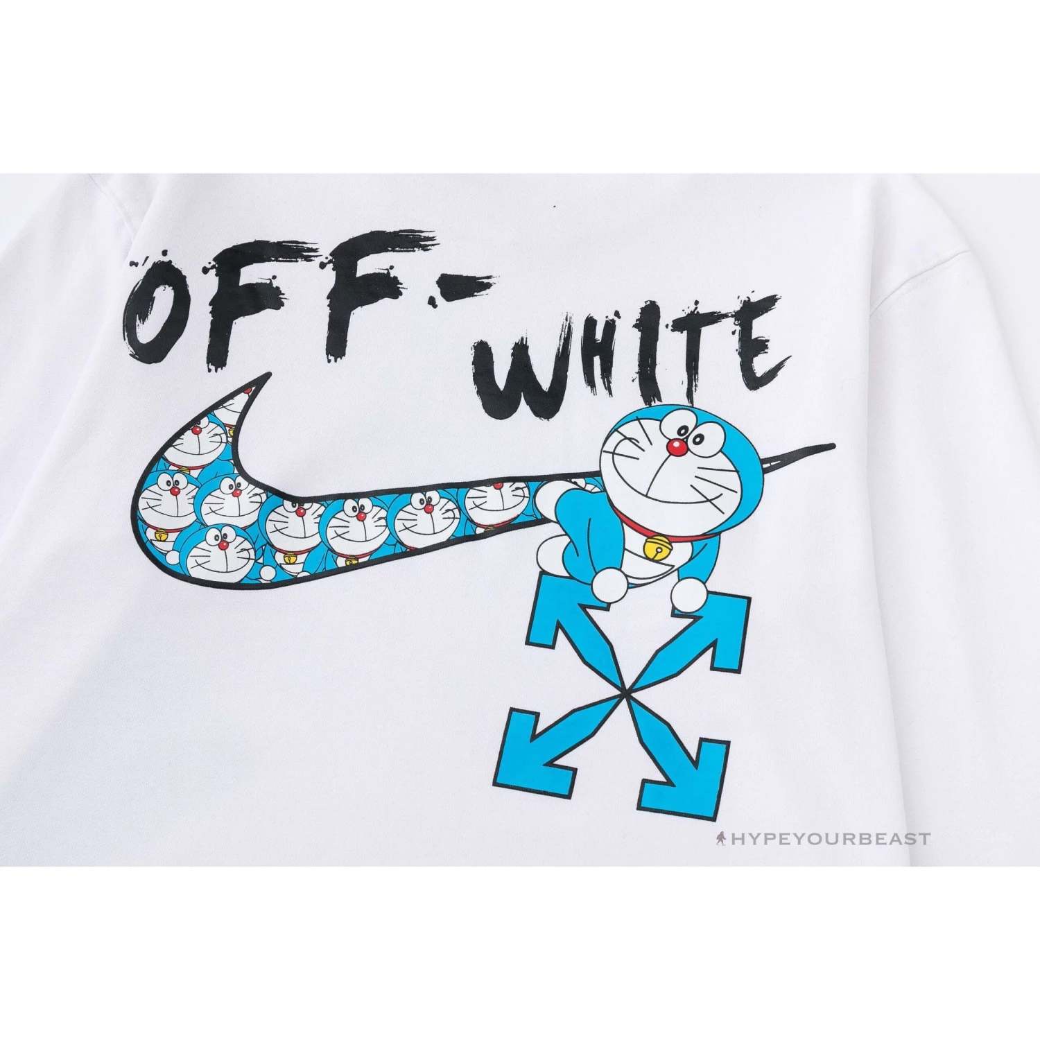 Off-White X Nike Shirt Doraemon White 6 Off-White X Nike Shirt Doraemon White - Image 6