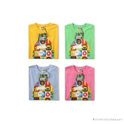 BAPE Baby Milo Color Square Ape Head Tee Shirt 'YELLOW' -Fusion Wear Shop ba2f45fc 068c79fd 3dfd 43a9 af3e 95c49b6fd058