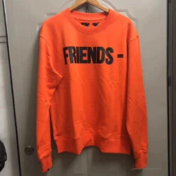 Vlone Black Shirt - Orange 11 Vlone Black Shirt - Orange -Fusion Wear Shop ba6b56bfcopy