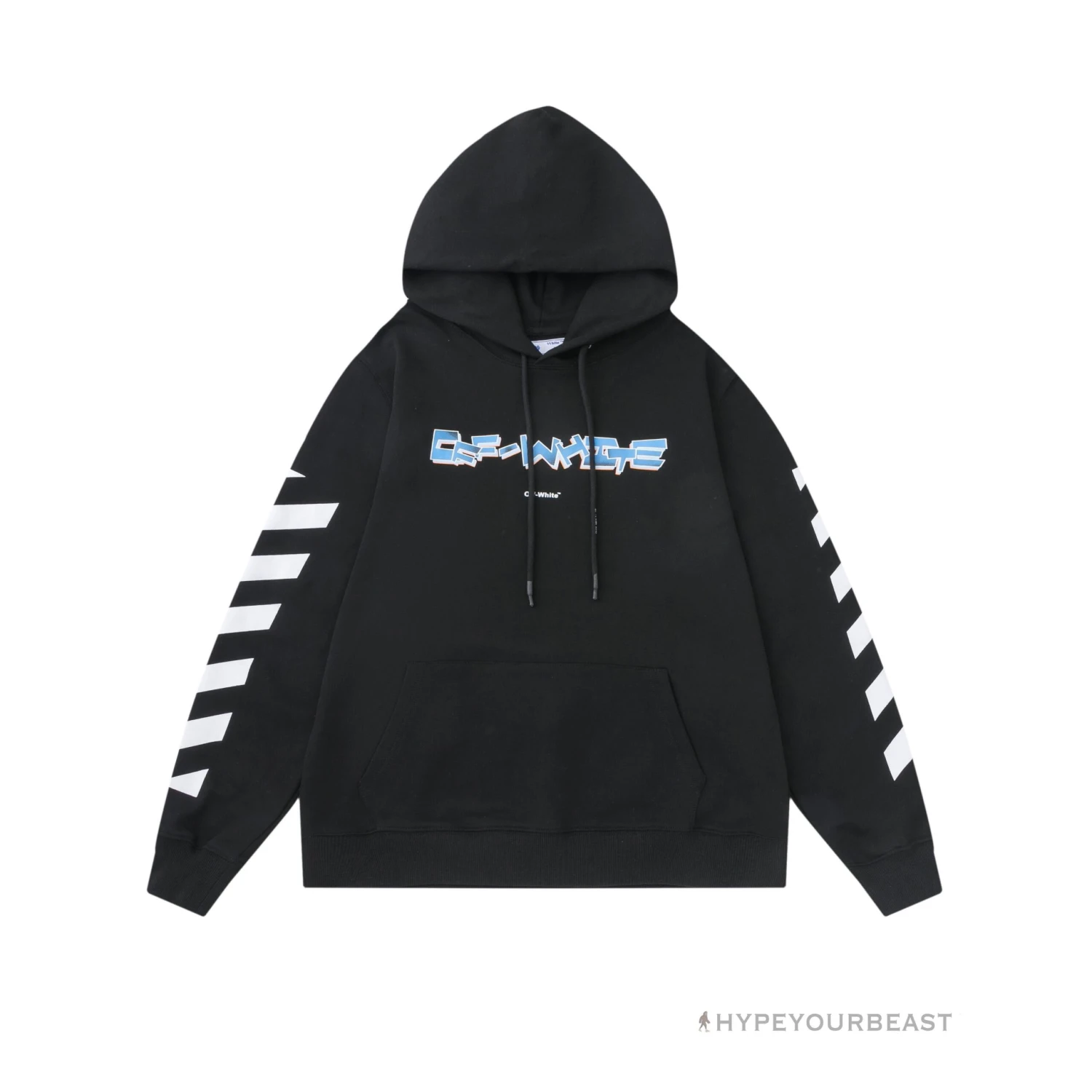 Off White Hoodie Looney - Black 2 Off White Hoodie Looney - Black - Image 2