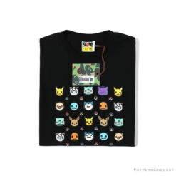 BAPE Baby Milo Pokémon Tee Shirt 'BLACK' 22 BAPE Baby Milo Pokémon Tee Shirt 'BLACK' -Fusion Wear Shop bd2632b7