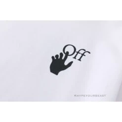 Off-White Hoodie Hallow White -Fusion Wear Shop bd59d8d1copy