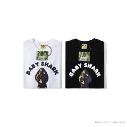 BAPE Baby Shark Blue Shark Tee Shirt 'BLACK' 38 BAPE Baby Shark Blue Shark Tee Shirt 'BLACK' -Fusion Wear Shop bd903bce