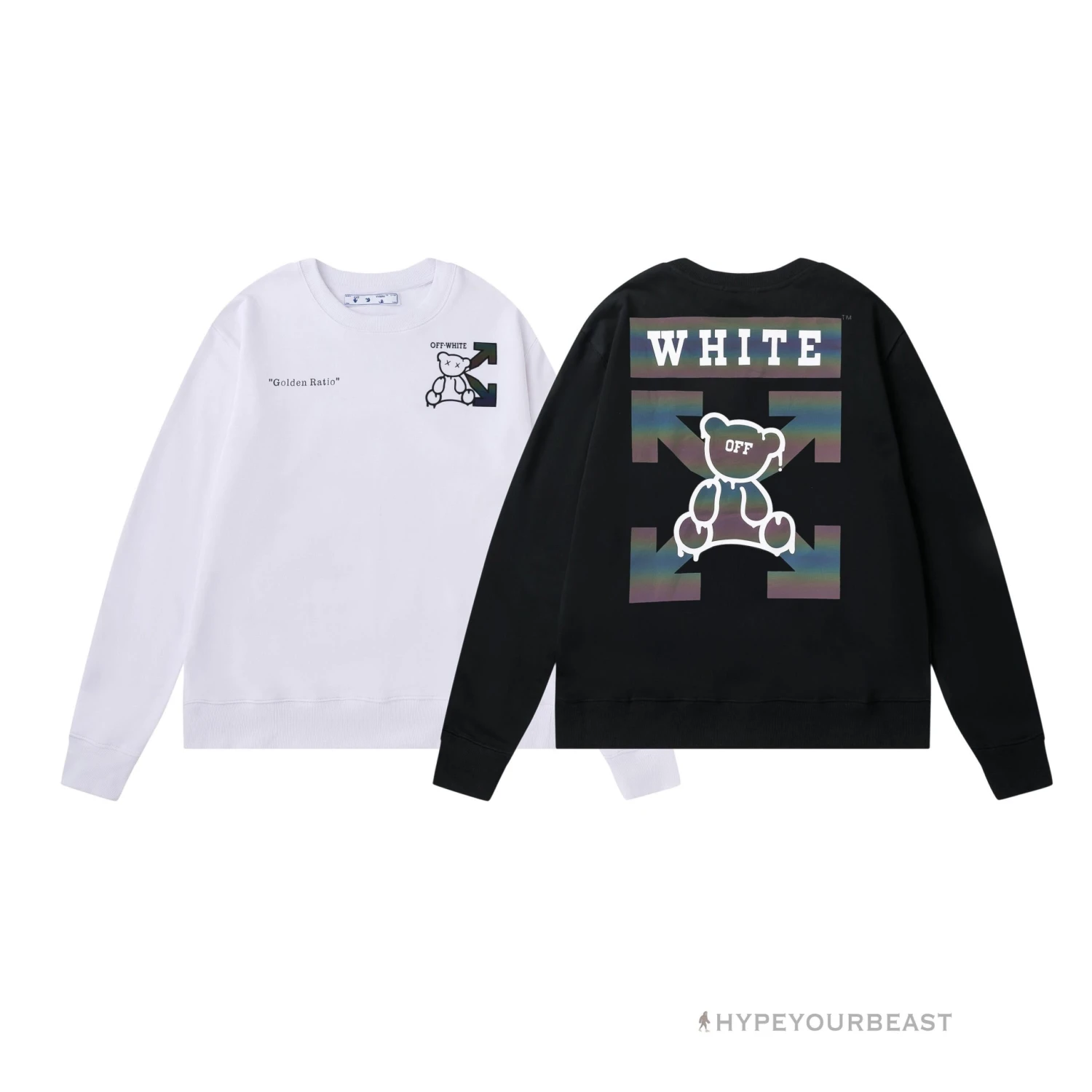 Off White Shirt Bear - Black 3 Off White Shirt Bear - Black - Image 3