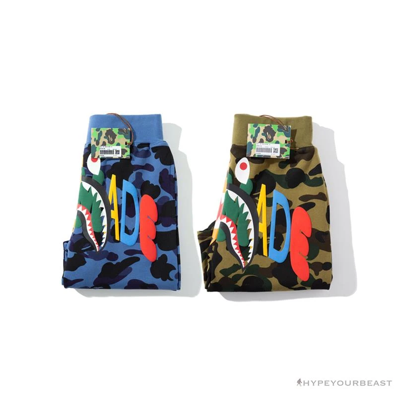 BAPE X READYMADE Tiger Head Foam Camouflage Shorts 'BLUE' 19 BAPE X READYMADE Tiger Head Foam Camouflage Shorts 'BLUE' - Image 19