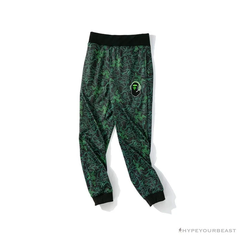 BAPE X RAZER Co-Branded Gaming Camouflage Green Pants 3 BAPE X RAZER Co-Branded Gaming Camouflage Green Pants - Image 3