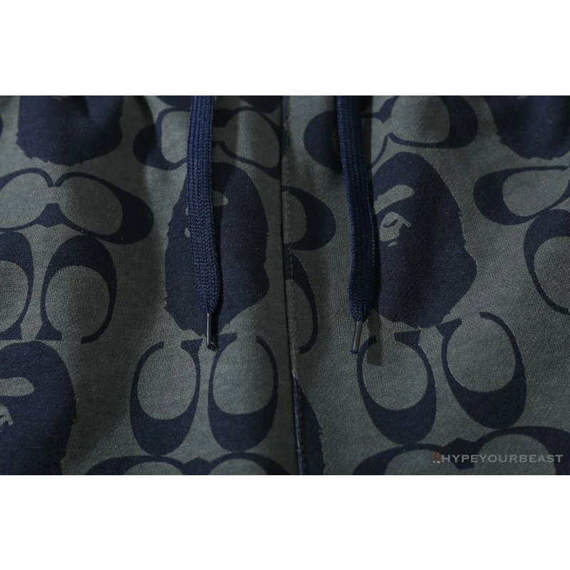 BAPE X COACH Co-Branded Dark-Blue Shorts 3 BAPE X COACH Co-Branded Dark-Blue Shorts - Image 3