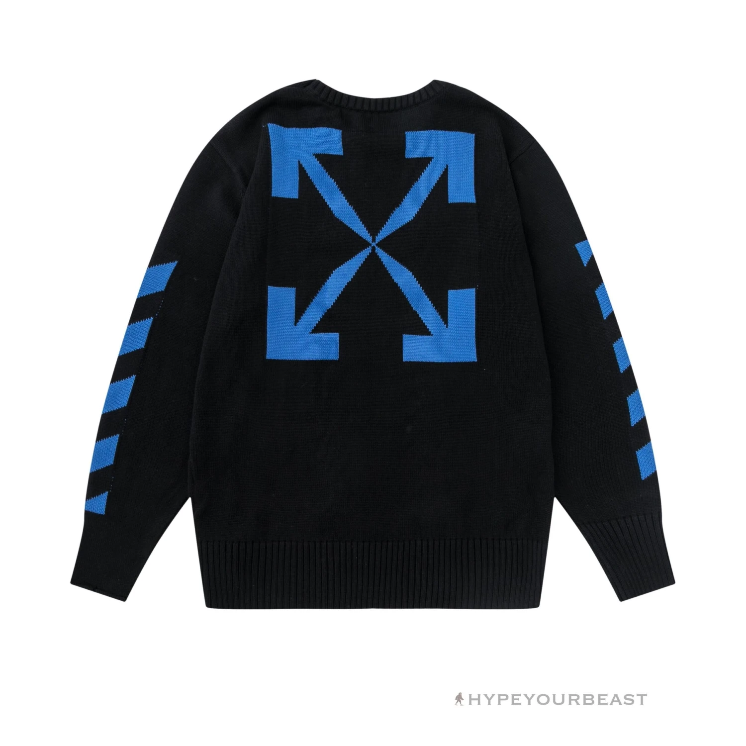 Off-White Shirt Blue Black 2 Off-White Shirt Blue Black - Image 2