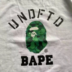 UNDFTD X Bape Tee Shirt White -Fusion Wear Shop c562c162copy