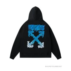 Off White Hoodie Royal - Black -Fusion Wear Shop c61d14ab