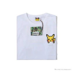 BAPE Baby Milo Pocket Pikachu Tee Shirt 'WHITE' -Fusion Wear Shop c6355bd2