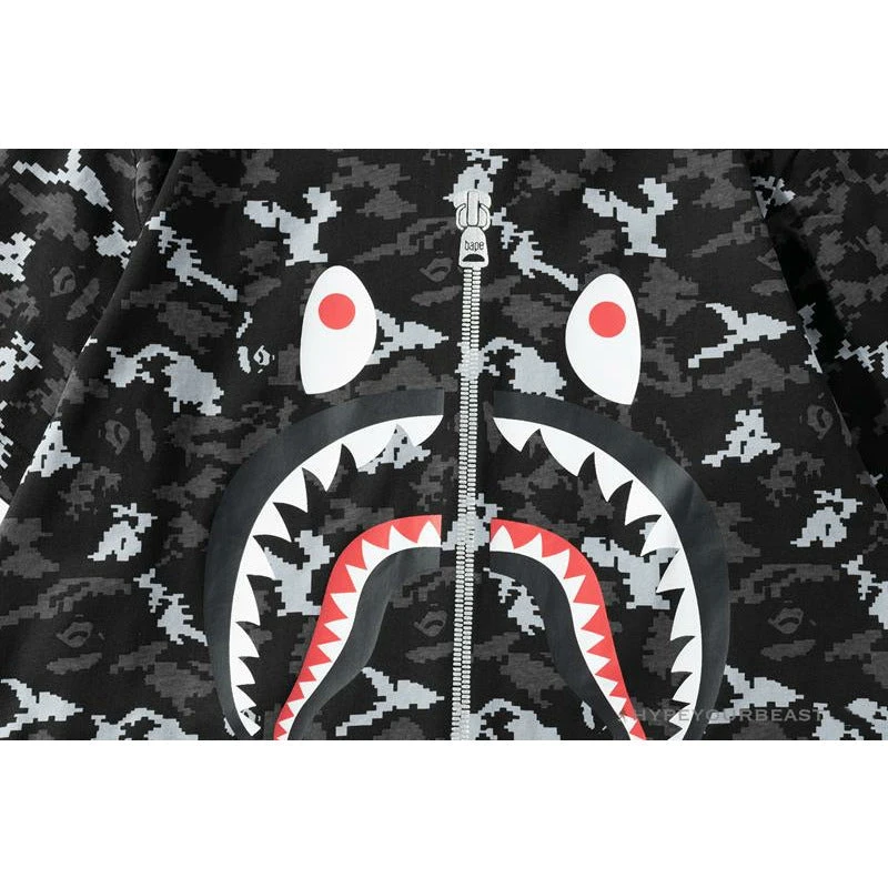 BAPE Digital Pixel Camouflage Tee Shirt 'BLACK' 4 BAPE Digital Pixel Camouflage Tee Shirt 'BLACK' - Image 4