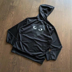 CDG Hoodie Black
