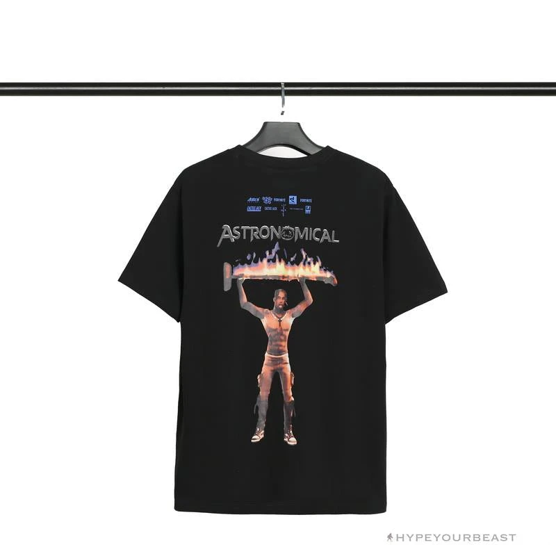OFF-WHITE Travis Scott Cactus Jack Tee Shirt 'BLACK' 1 OFF-WHITE Travis Scott Cactus Jack Tee Shirt 'BLACK'