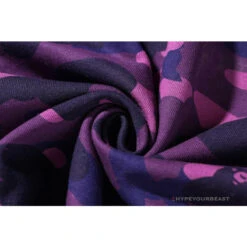 BAPE Shark Head Classic Embroidered Camouflage Zip-Up Hoodie 'PURPLE' -Fusion Wear Shop ca0af119