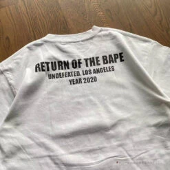 UNDFTD X Bape Tee Shirt White -Fusion Wear Shop ccd87836copy