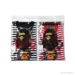 BAPE Baby Milo Rock Bass Player Striped Tee Shirt 'RED' -Fusion Wear Shop cd43a0a7 d67011d1 59fc 4a7a 9bff f983037c6824