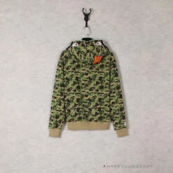 Bape Green Camouflage Hoodie -Fusion Wear Shop d1826832