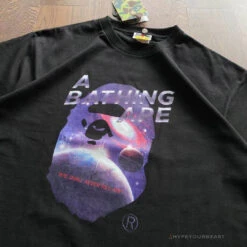 Bape Tee Shirt Black Galaxy -Fusion Wear Shop d1a34b68