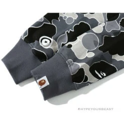 BAPE Shark Head STA Star Camouflage Hoodie 'BLACK' -Fusion Wear Shop d2b20e33