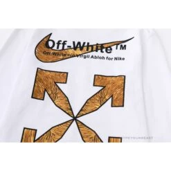 Off-White X Nike Shirt Teddy White -Fusion Wear Shop d4181df0