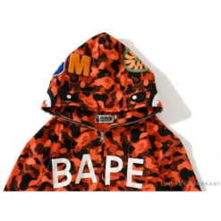 BAPE X XO Co-Branded Camouflage Hoodie 'RED' 20 BAPE X XO Co-Branded Camouflage Hoodie 'RED' -Fusion Wear Shop d5180333