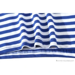 BAPE Baby Milo Sesame Street Striped Tee Shirt 'BLUE' -Fusion Wear Shop d6b854c3