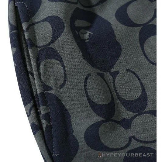 BAPE X COACH Co-Branded Dark-Blue Shorts 4 BAPE X COACH Co-Branded Dark-Blue Shorts - Image 4