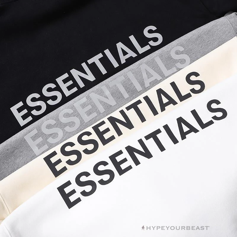 FOG Hoodie Reflective ‘ESSENTIALS’ Beige 13 FOG Hoodie Reflective ‘ESSENTIALS’ Beige - Image 13