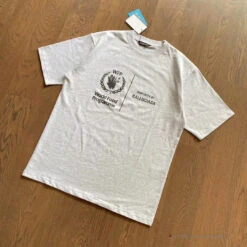 BCG Support Word Food Programme Tee Shirt Grey